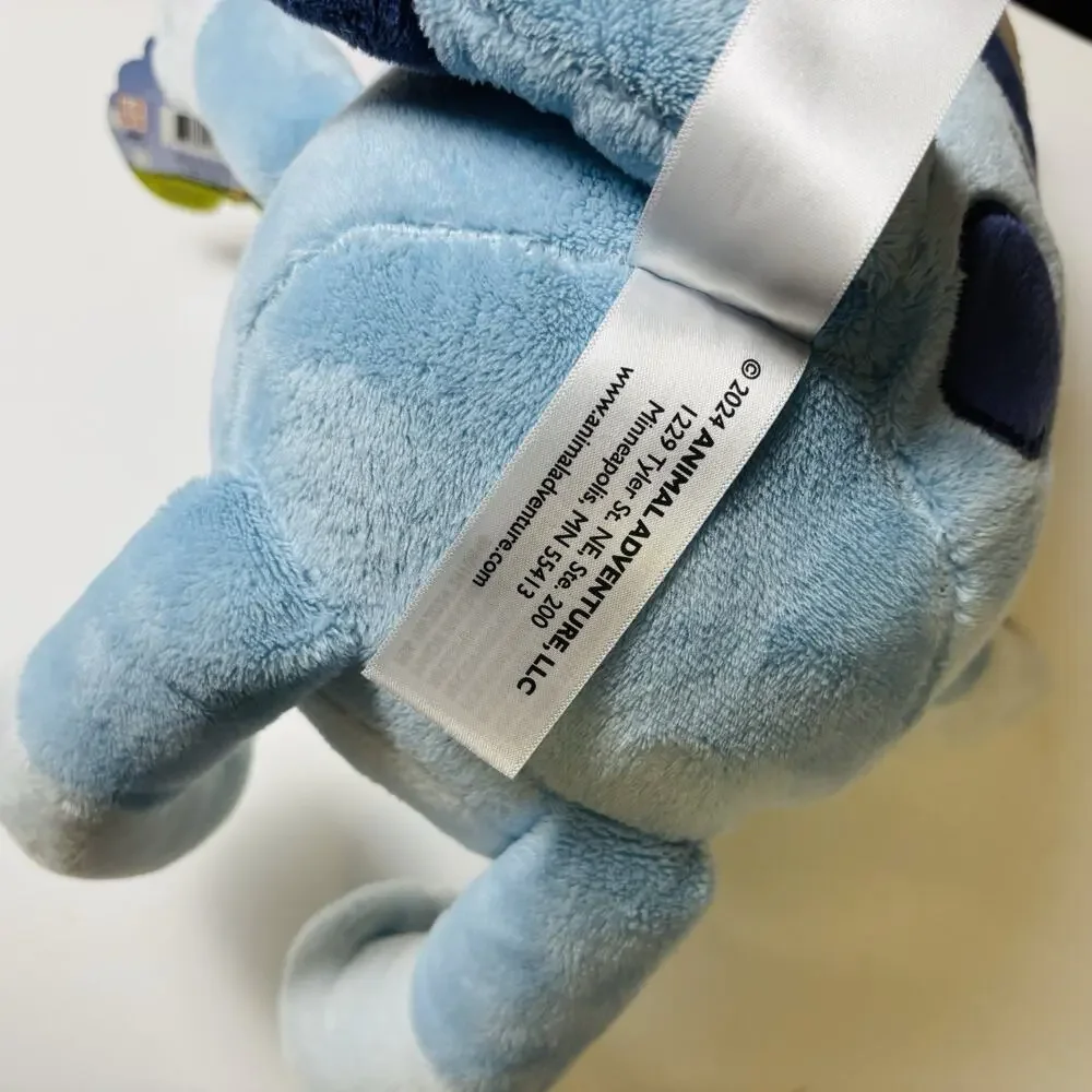Bluey with Santa Hat 16” Holiday Plush Ultrasoft Buddy Stuffed Animals Toy NWT